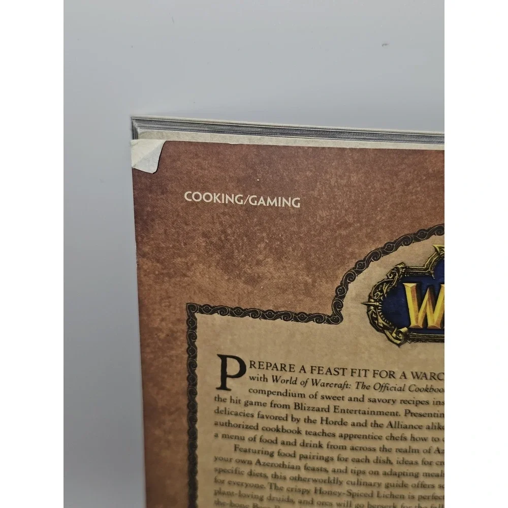 World Of Warcraft The‎ Official Cookbook Lootcrate Edition 2018